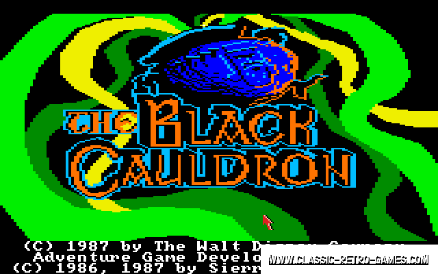 Black Cauldron original screenshot