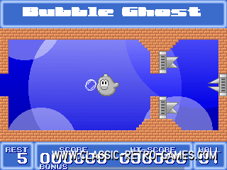Bubble Ghost remake screenshot