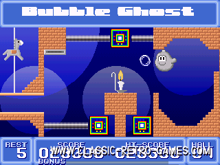Bubble Ghost remake screenshot