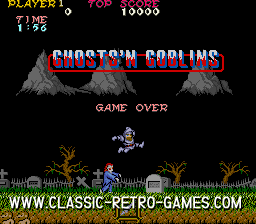 Ghosts 'N Goblins original screenshot
