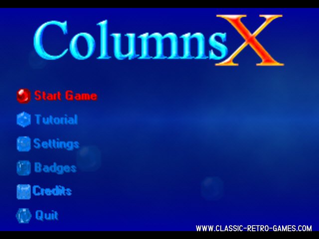 Columns X remake screenshot
