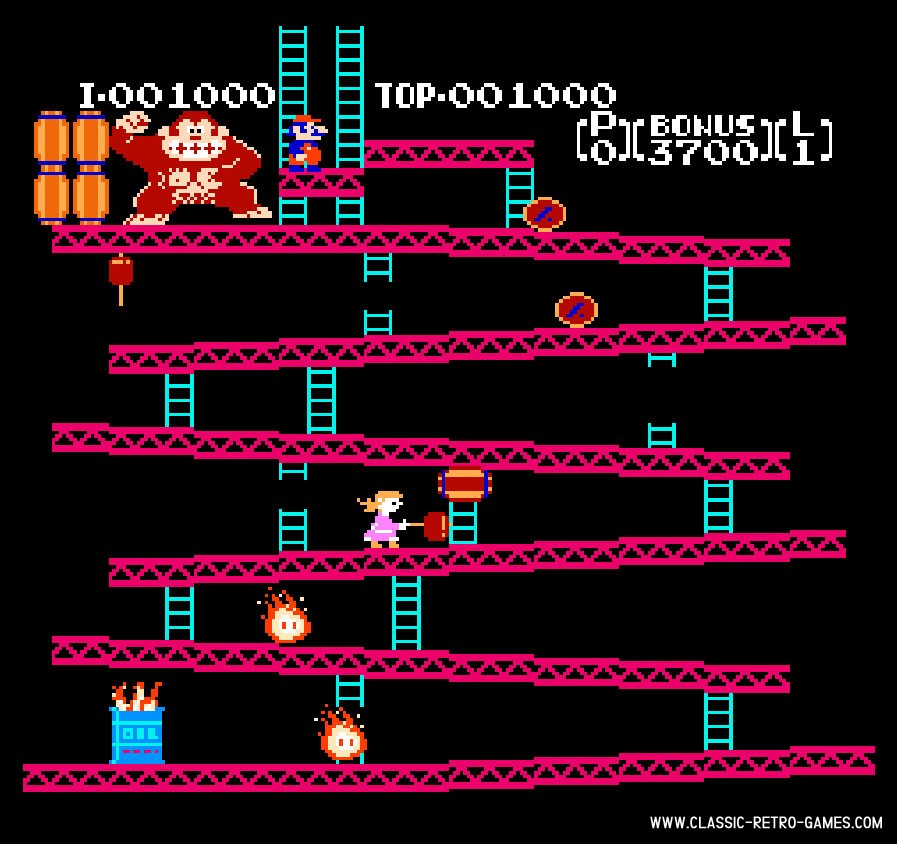 Donkey Kong original screenshot
