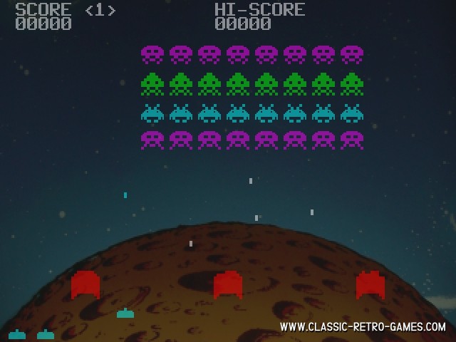Space Invaders (4) remake screenshot