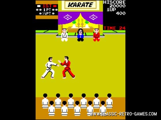 Karate Champ remake screenshot