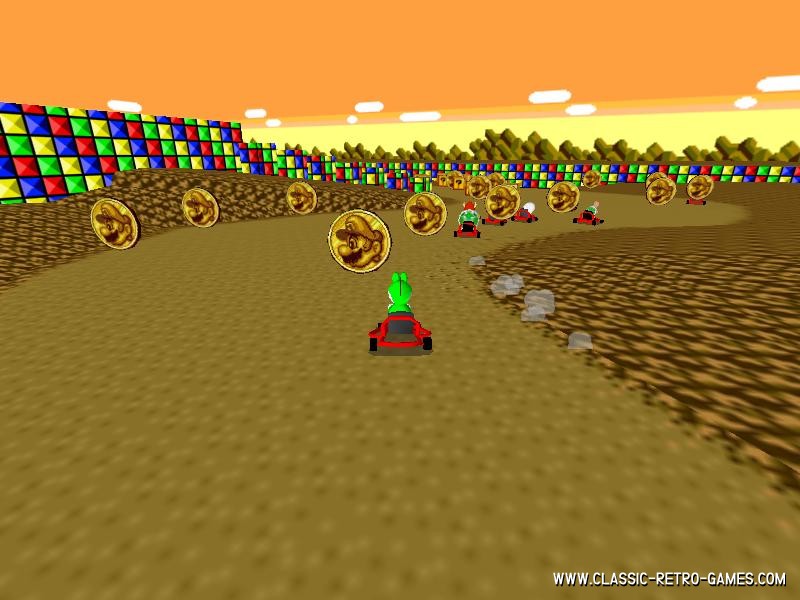Super Mario Kart remake screenshot