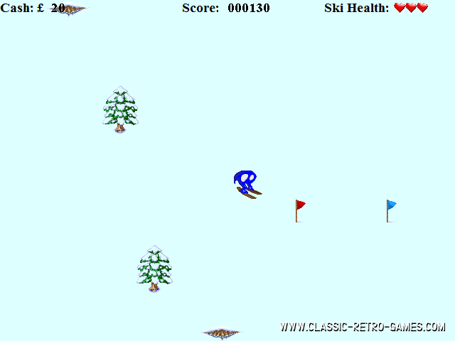 Horace goes skiing remake screenshot