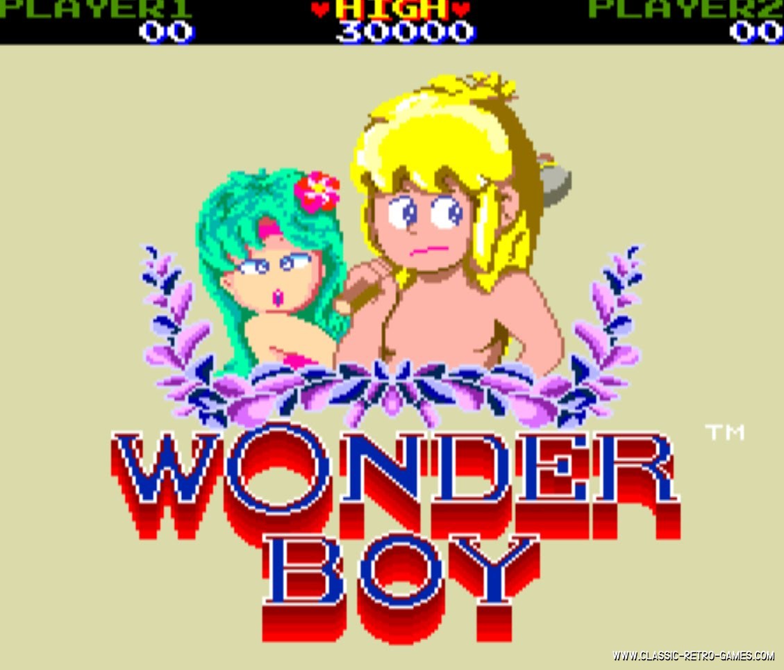 Wonderboy original screenshot