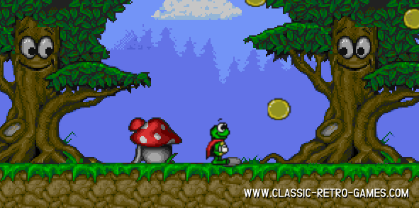 Super Frog remake screenshot