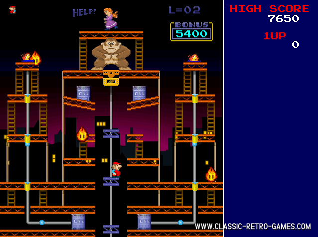 Donkey Kong Craze remake screenshot