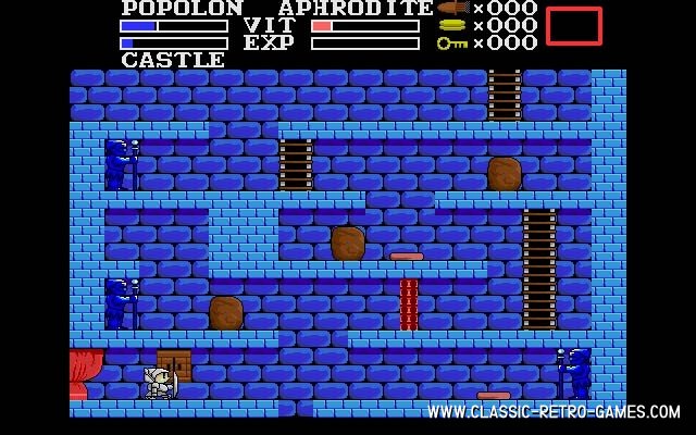 Maze of Galious remake screenshot