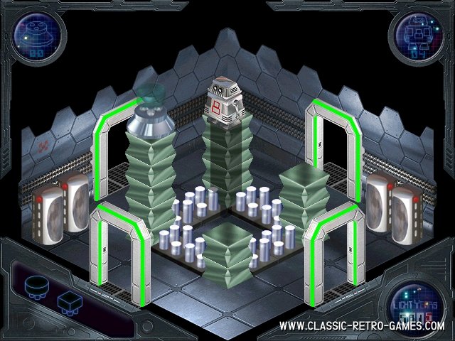Alien8 remake screenshot