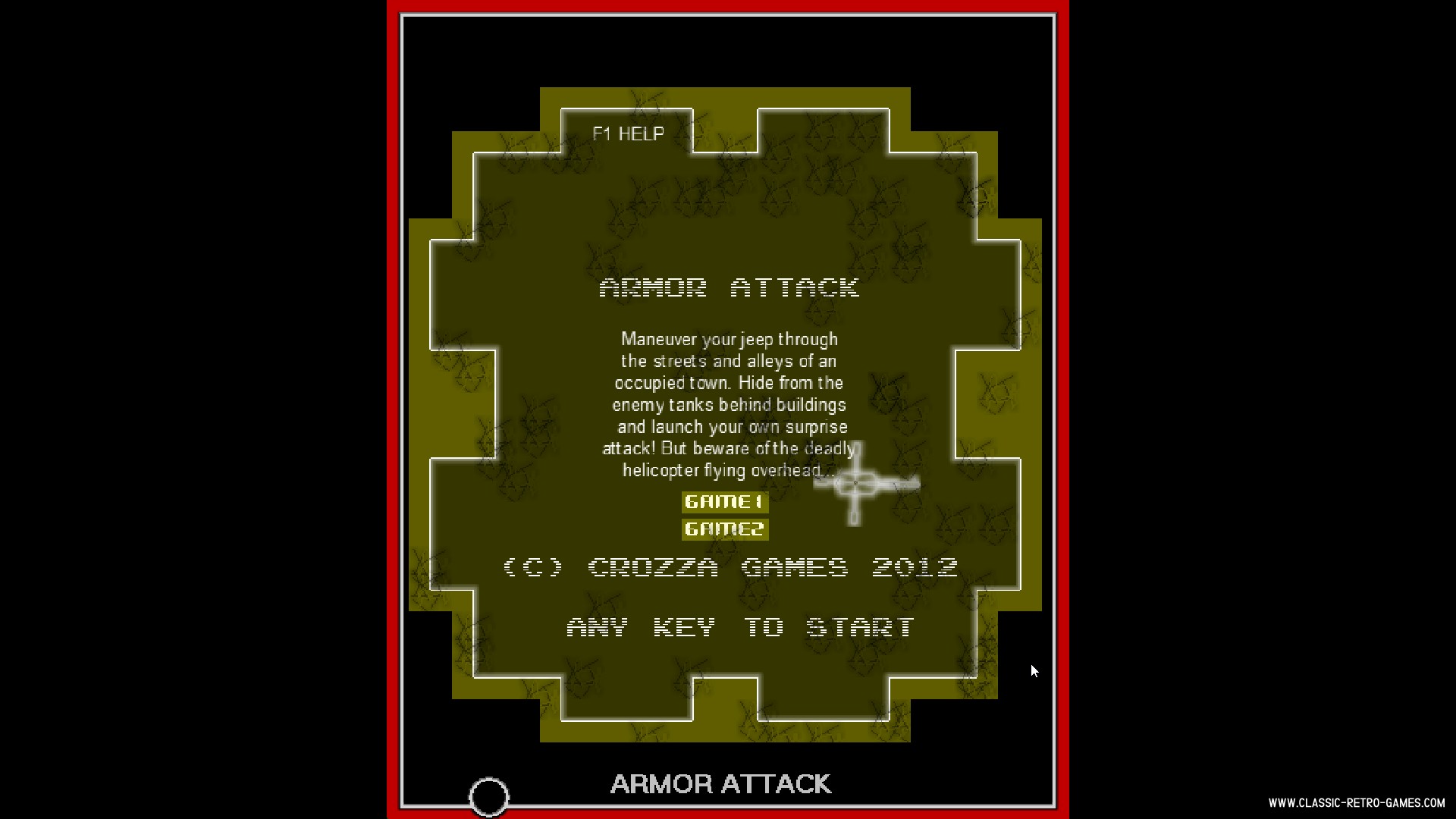 Armor Attack remake screenshot