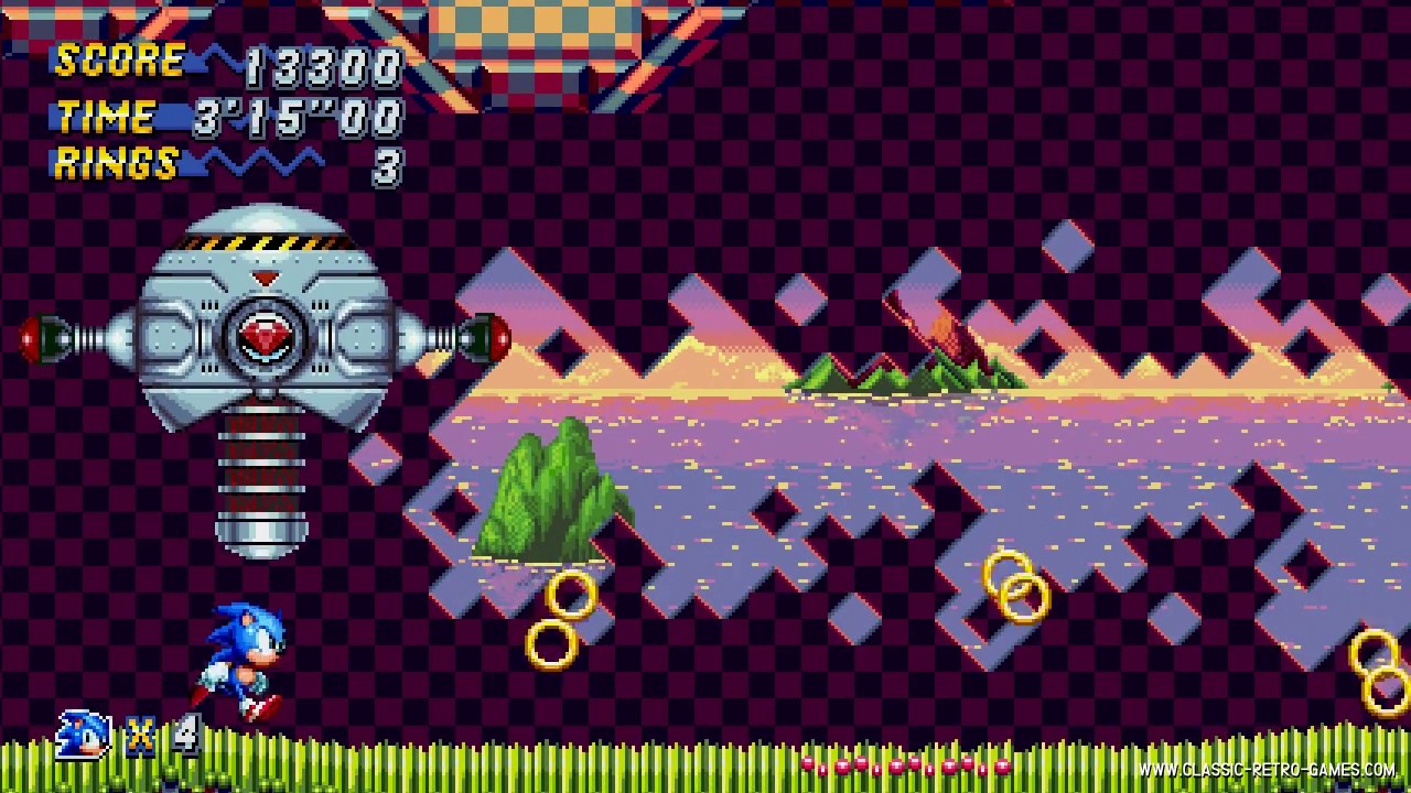 Sonic Chaos remake screenshot