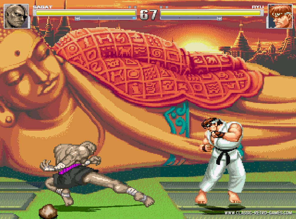 Street Fighter II remake screenshot