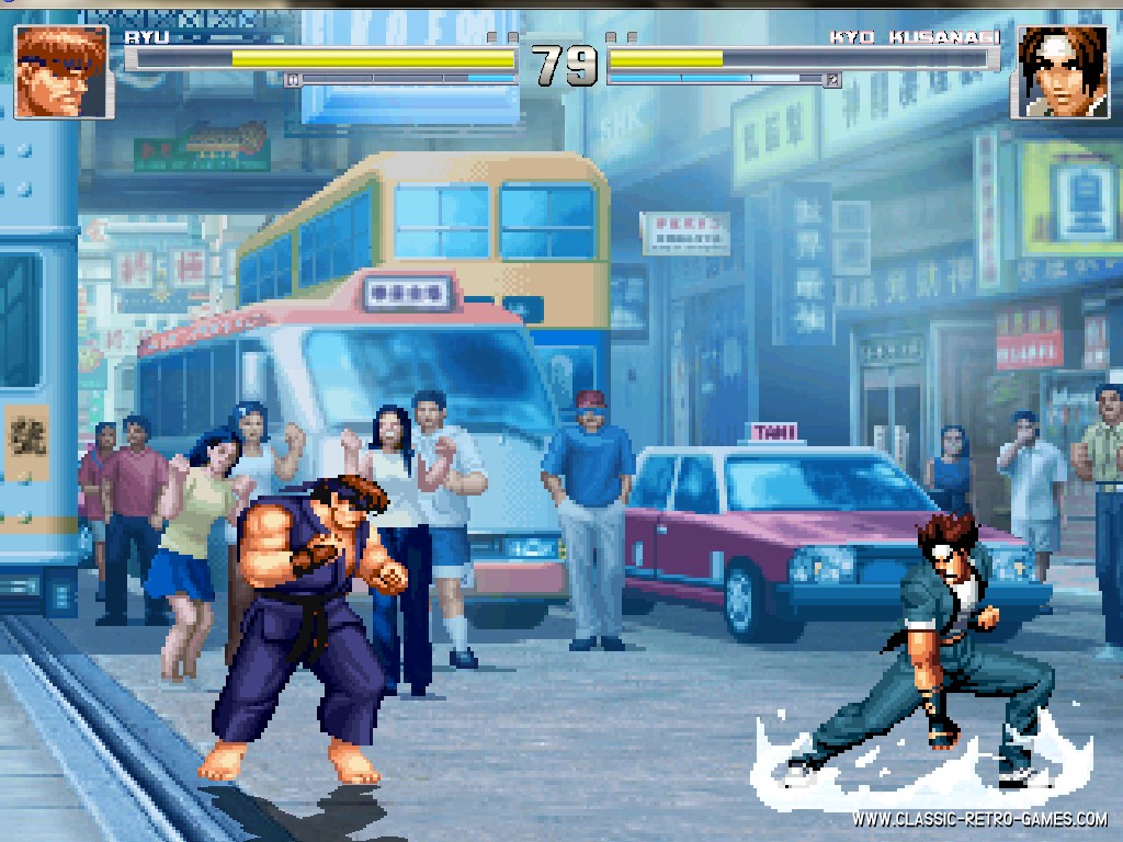 Street Fighter II remake screenshot
