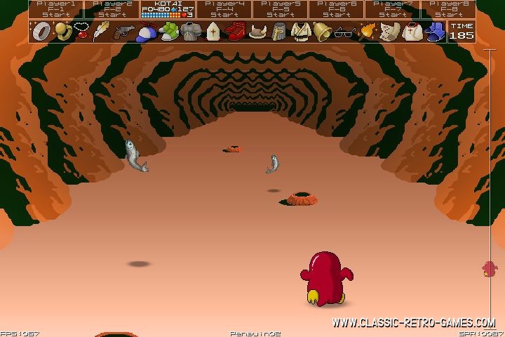 Penguin Adventure remake screenshot