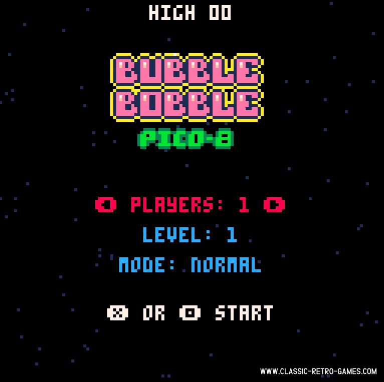 Bubble Bobble remake screenshot